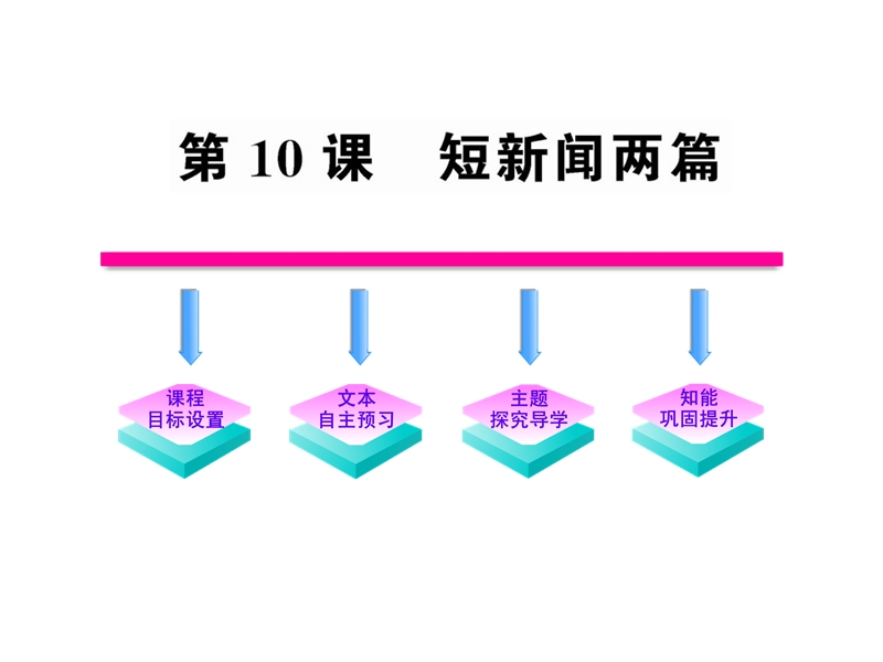 2018年新课标人教版必修一第10课《短新闻两篇》.ppt_第1页