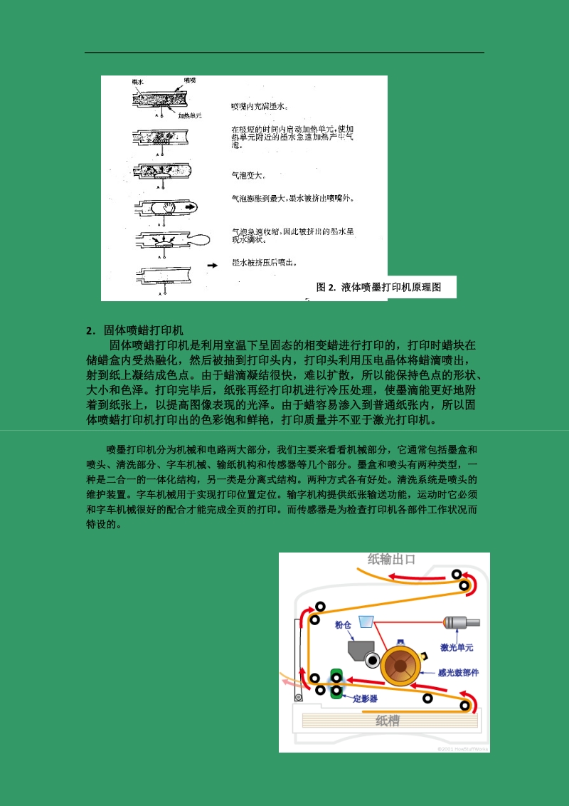 喷墨打印机和激光打印机的比较.doc_第2页