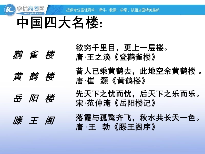 2018年四川射洪太和镇高二语文课件：滕王阁序.ppt_第3页