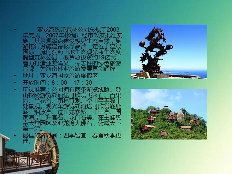 亚龙湾热带天堂森林公园度假区.ppt_第3页