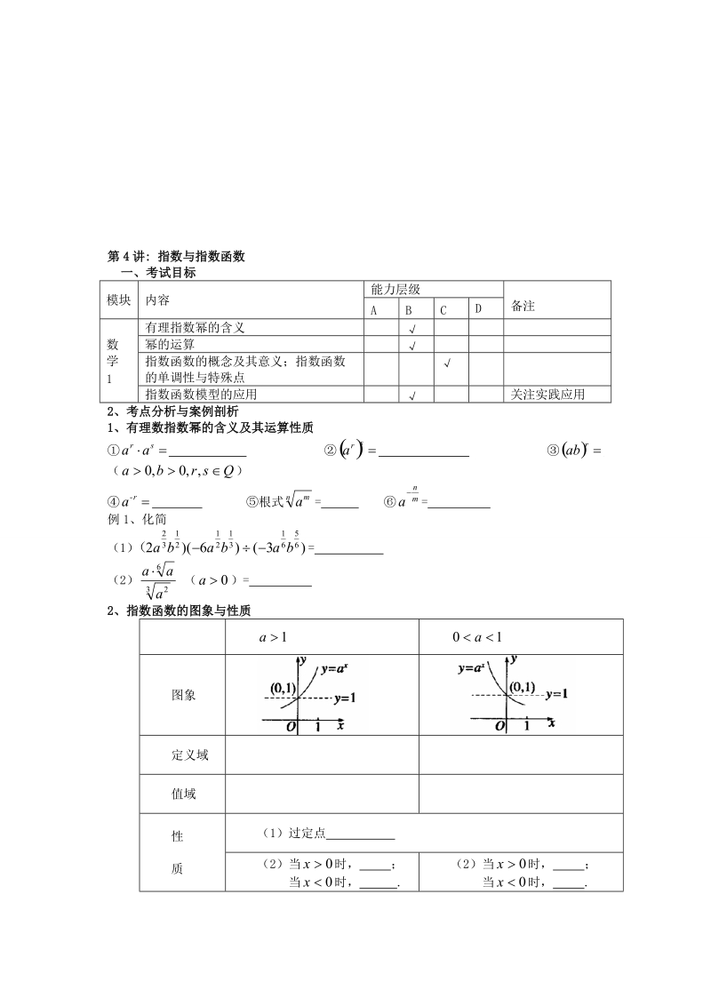 吉安市凤凰中学2014高二数学 函数性质，基本初等函数，函数应用小题训练 新人教a版.doc_第3页