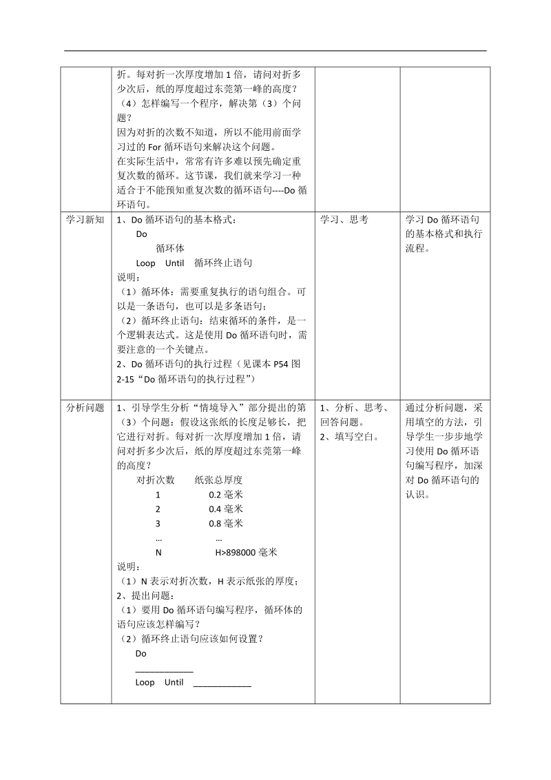 do循环语句--高中信息教学设计8.docx_第2页