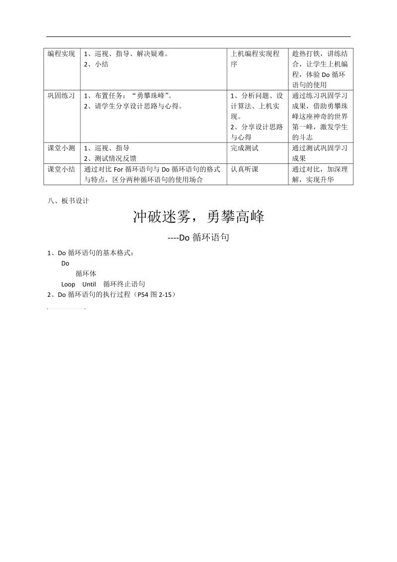 do循环语句--高中信息教学设计8.docx_第3页