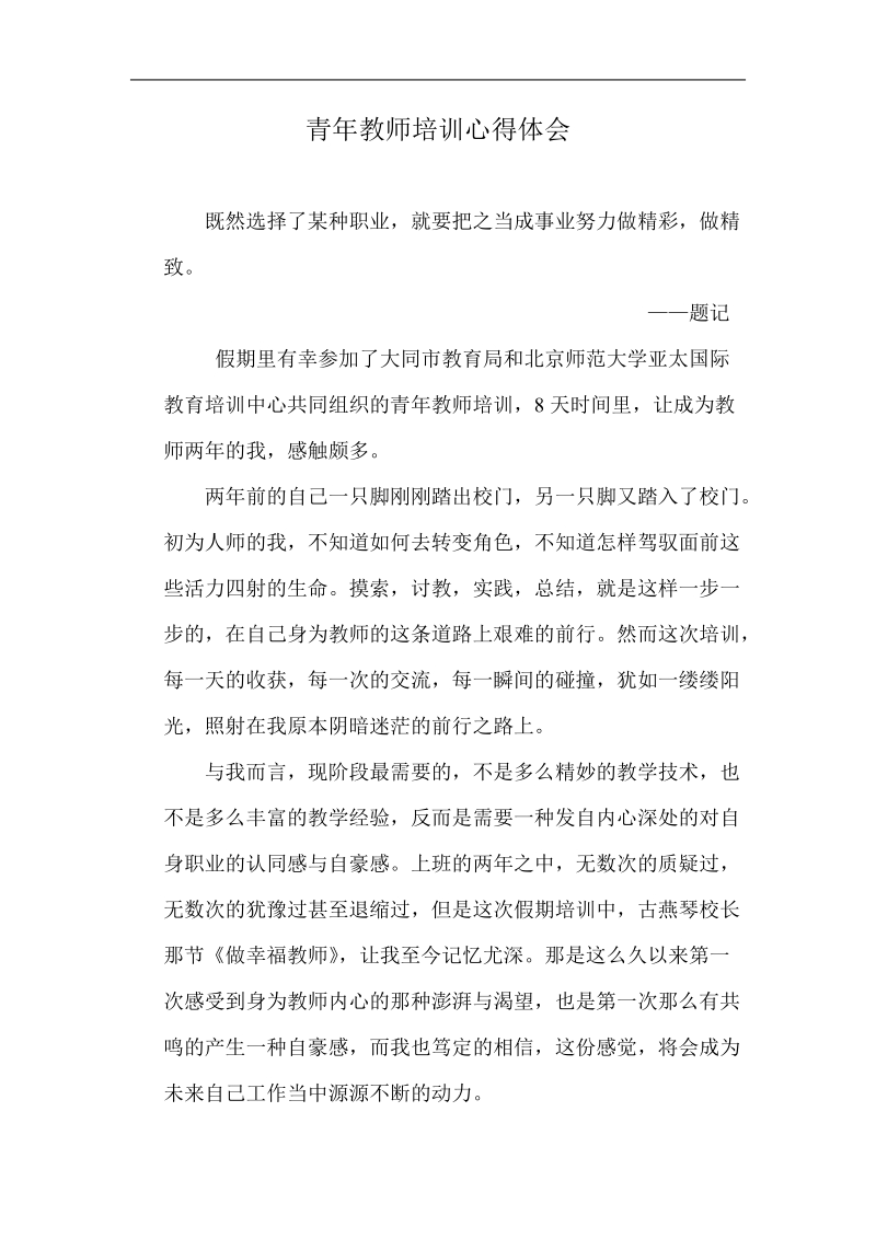 青年教师培训总结.doc_第1页