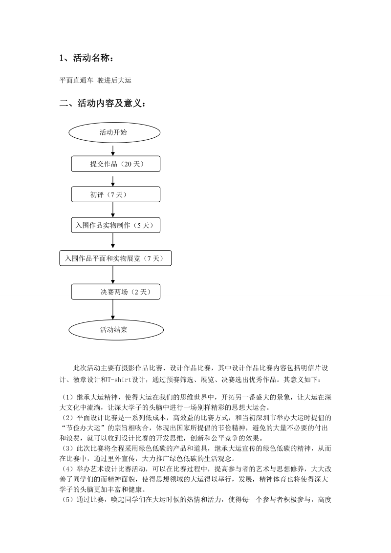 2012深圳大学文化艺术节平面设计竞赛与展示竞标策划书_修改版.doc_第3页