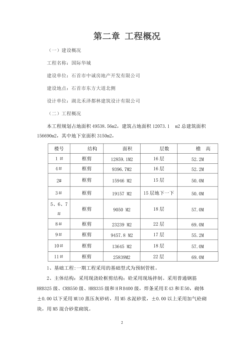 国际华城工程文明施工组织设计.doc_第2页