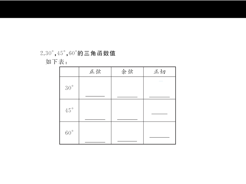 第20讲　锐角三角函数和解直角三角形.ppt_第3页