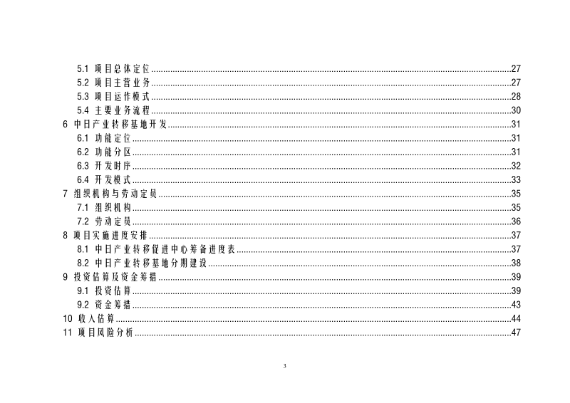 中日产业转移平台项目可行性研究报告.doc_第3页