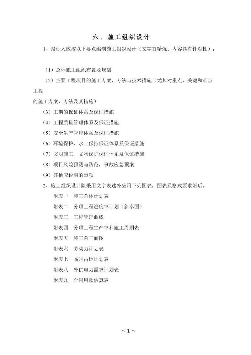 振亚移民新村建设项目施工组织设计.docx_第1页