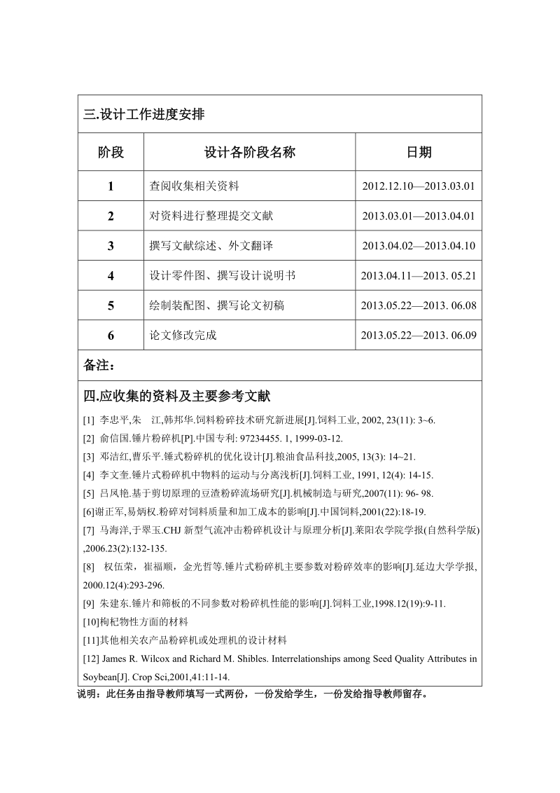 小型枸杞废枝粉碎机的设计毕业设计论文.doc_第3页