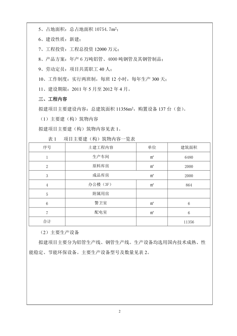 年产6万吨铝管、4000吨钢管及其钢管制品环评报告表.doc_第3页