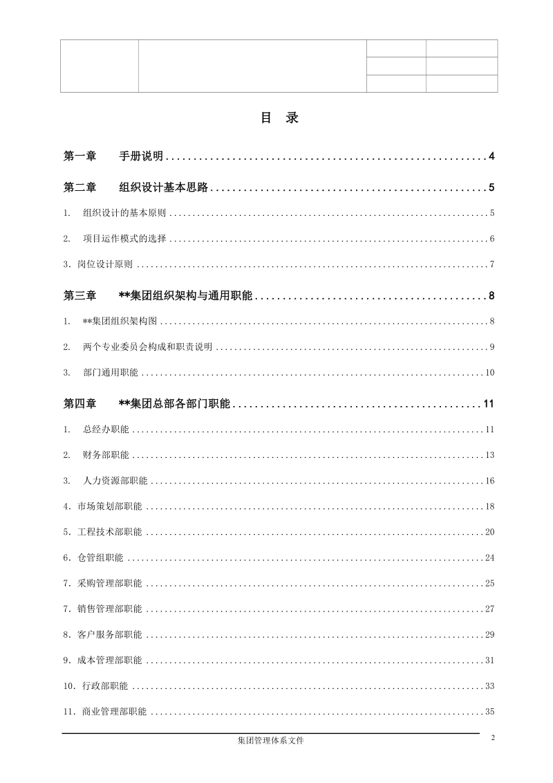 房地产集团组织管理手册.doc_第2页