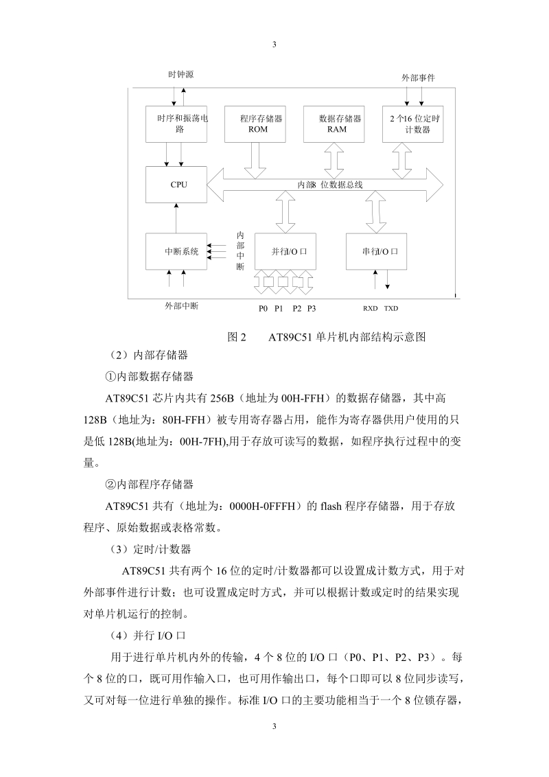 基于单片机的步进电机的运动控制系统课程毕业设计.doc_第3页