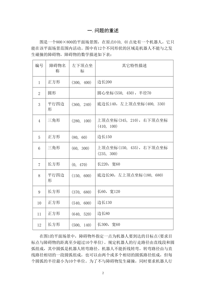 机器人避障问题——国家一等奖论文.doc_第2页