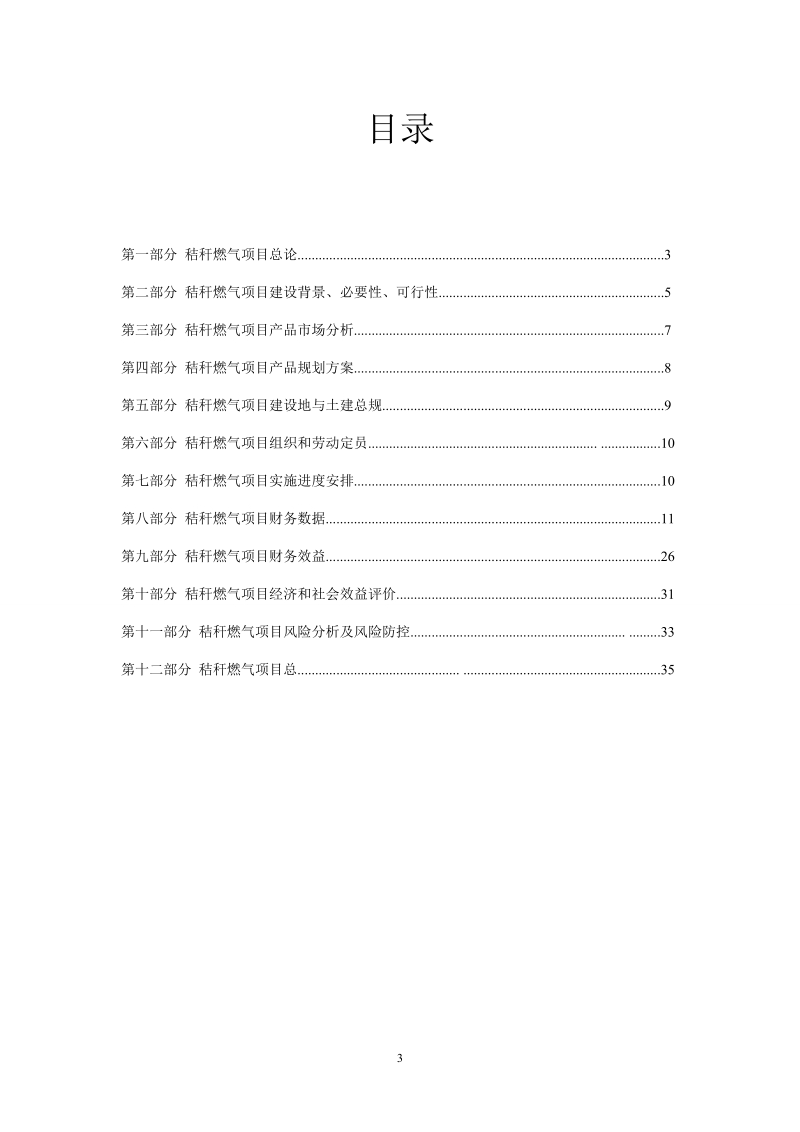 秸秆燃气建设项目可行性研究报告报批稿.doc_第3页