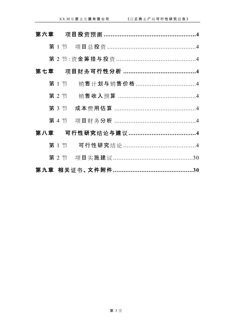 汉正商业广场可行性研究报告.doc_第3页