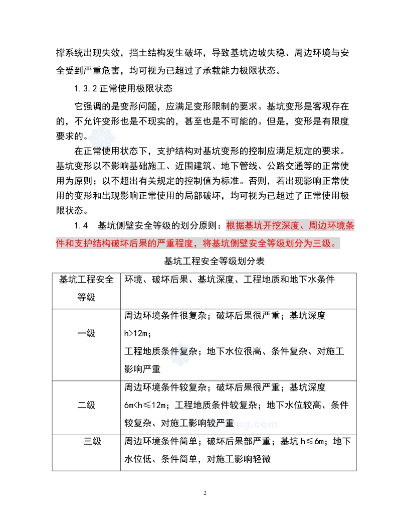 深基坑开挖及支护工程培训资料_secret.doc_第2页