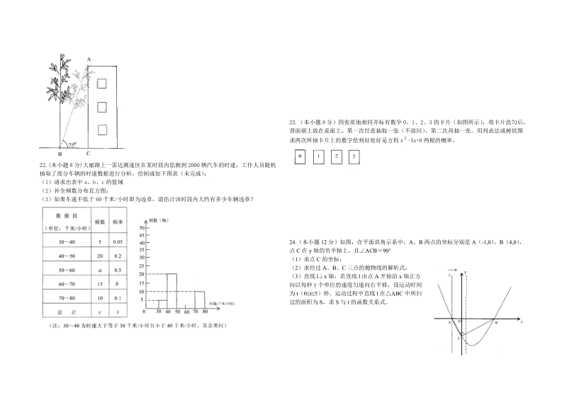 2010年云南省大理市中考数学试题.doc_第3页