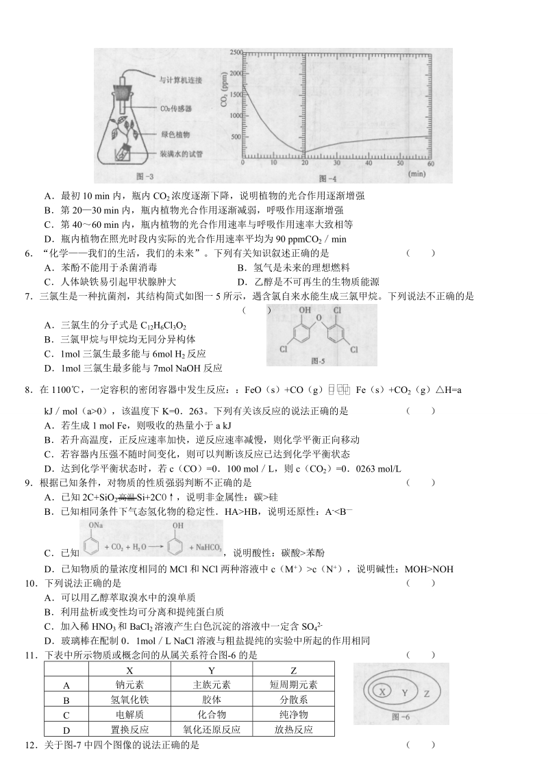 2011年东城区高考一模理综试题及答案.doc_第2页