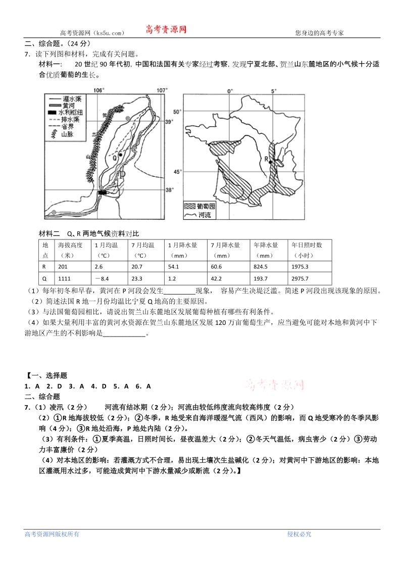 2012地理备考“好题速递”系列试题5.doc_第2页