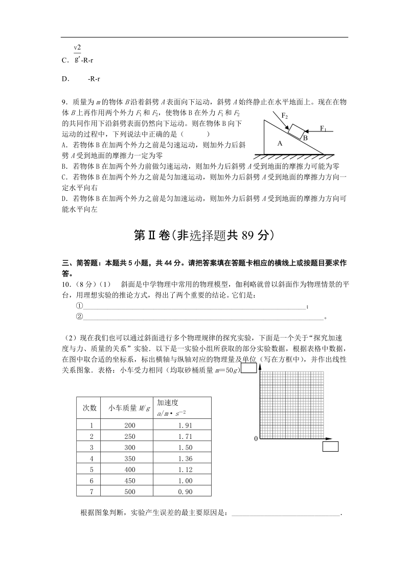 2008盐城上冈高级中学高三第二次模拟考试物理试卷.doc_第3页