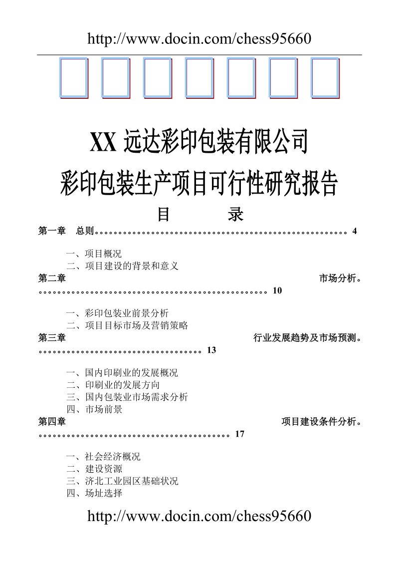 彩印包装生产项目可行性研究报告.doc_第1页