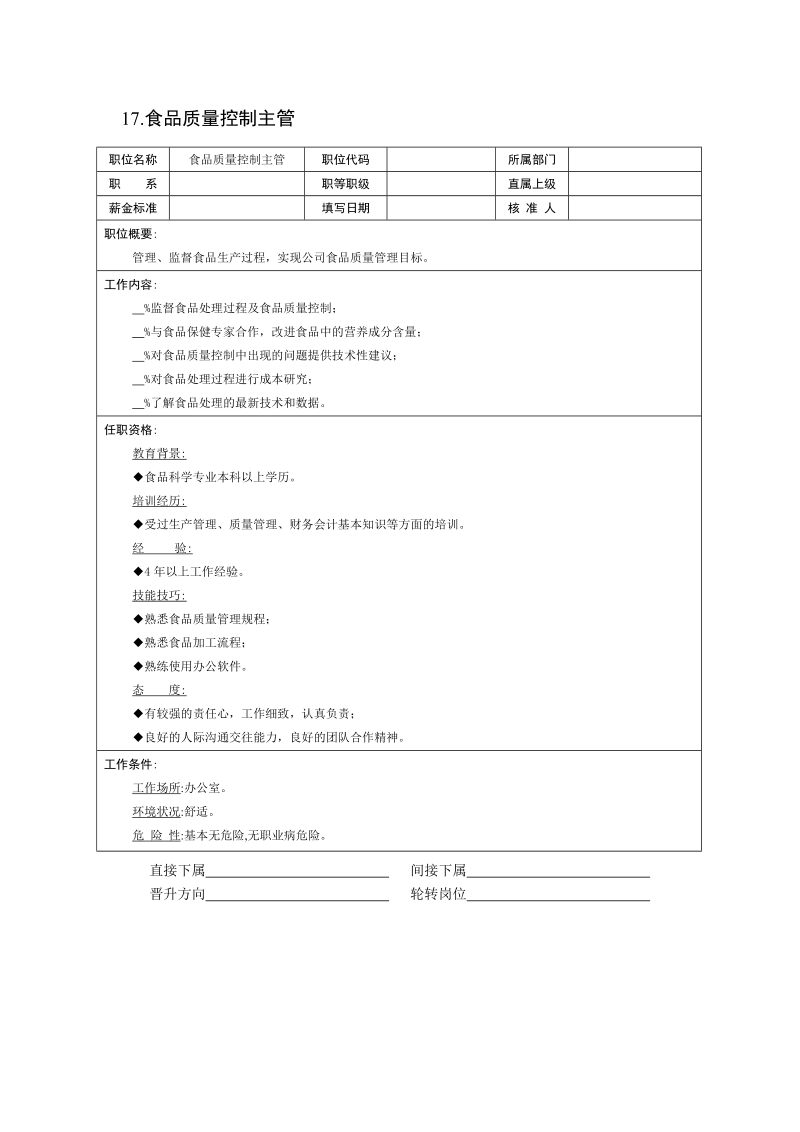 现代企业岗位职责与员工绩效考评全套资料_27.doc_第1页