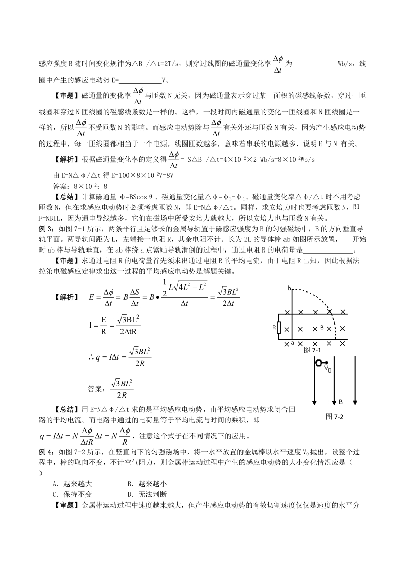 考前30天之备战2011高考物理冲刺系列专题7：电磁感应最神秘.doc_第3页