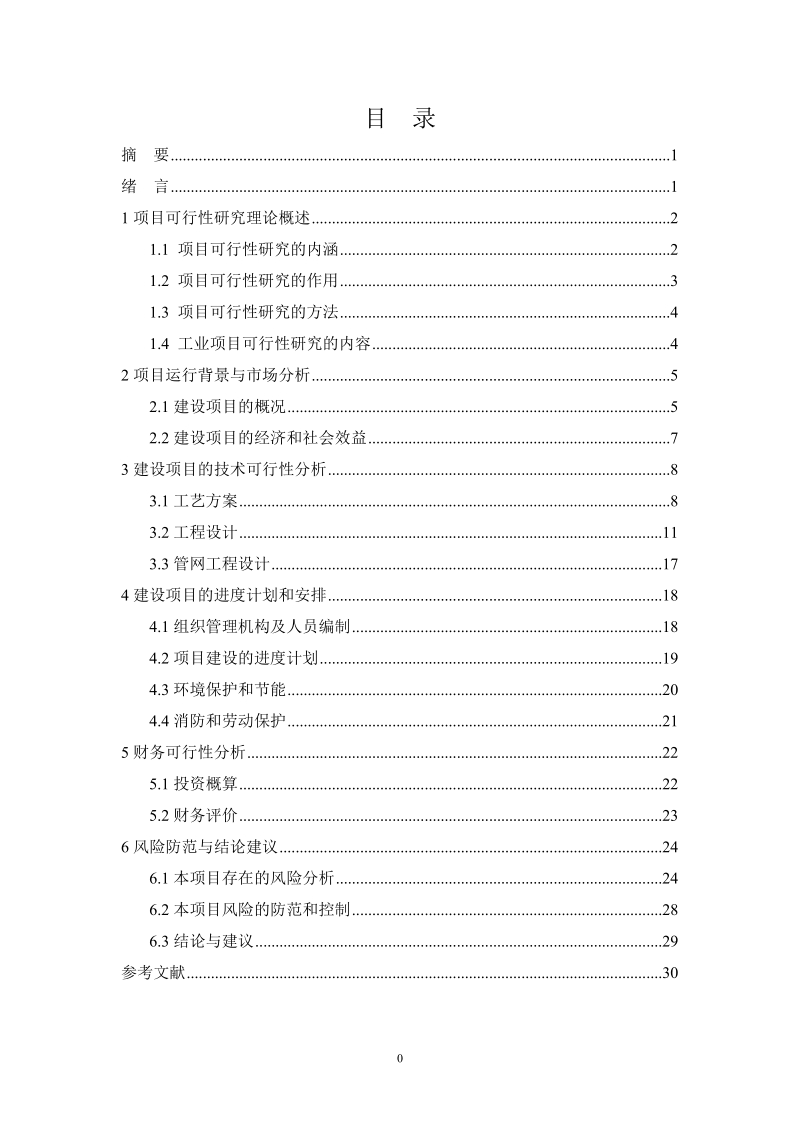 金霞污水处理厂可行性研究报告.doc_第1页