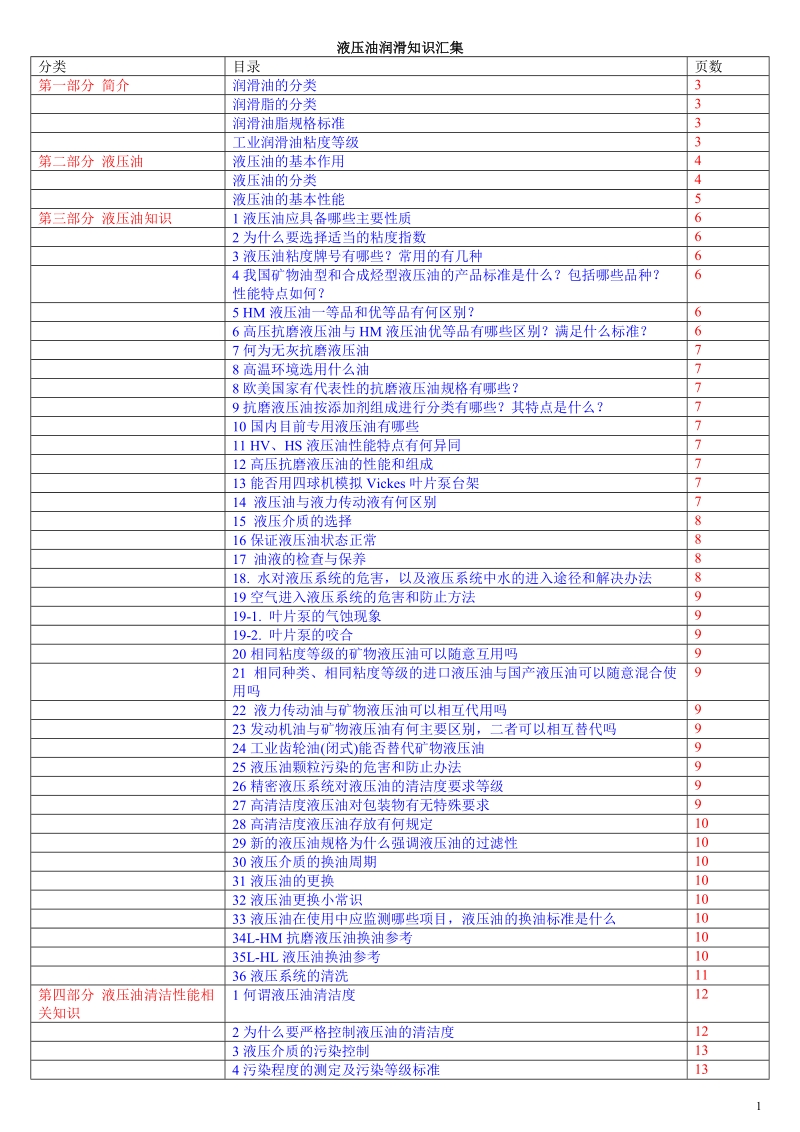 液压油润滑知识汇集.doc_第1页