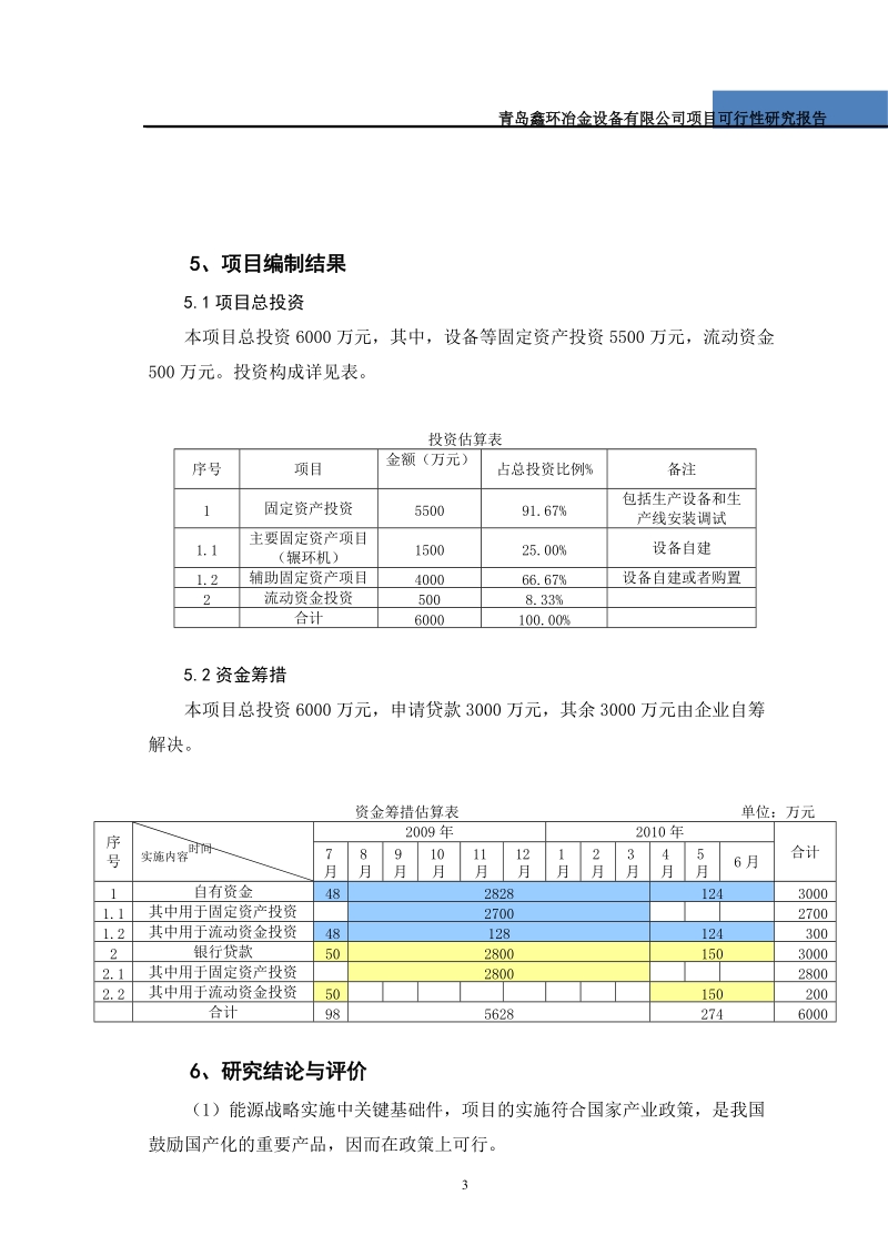 年产60000吨锻造法兰建设项目可行性研究报告_.doc_第3页