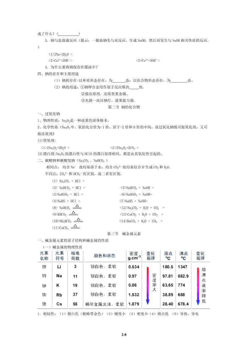 高考复习001《第二章_碱金属》.doc_第2页