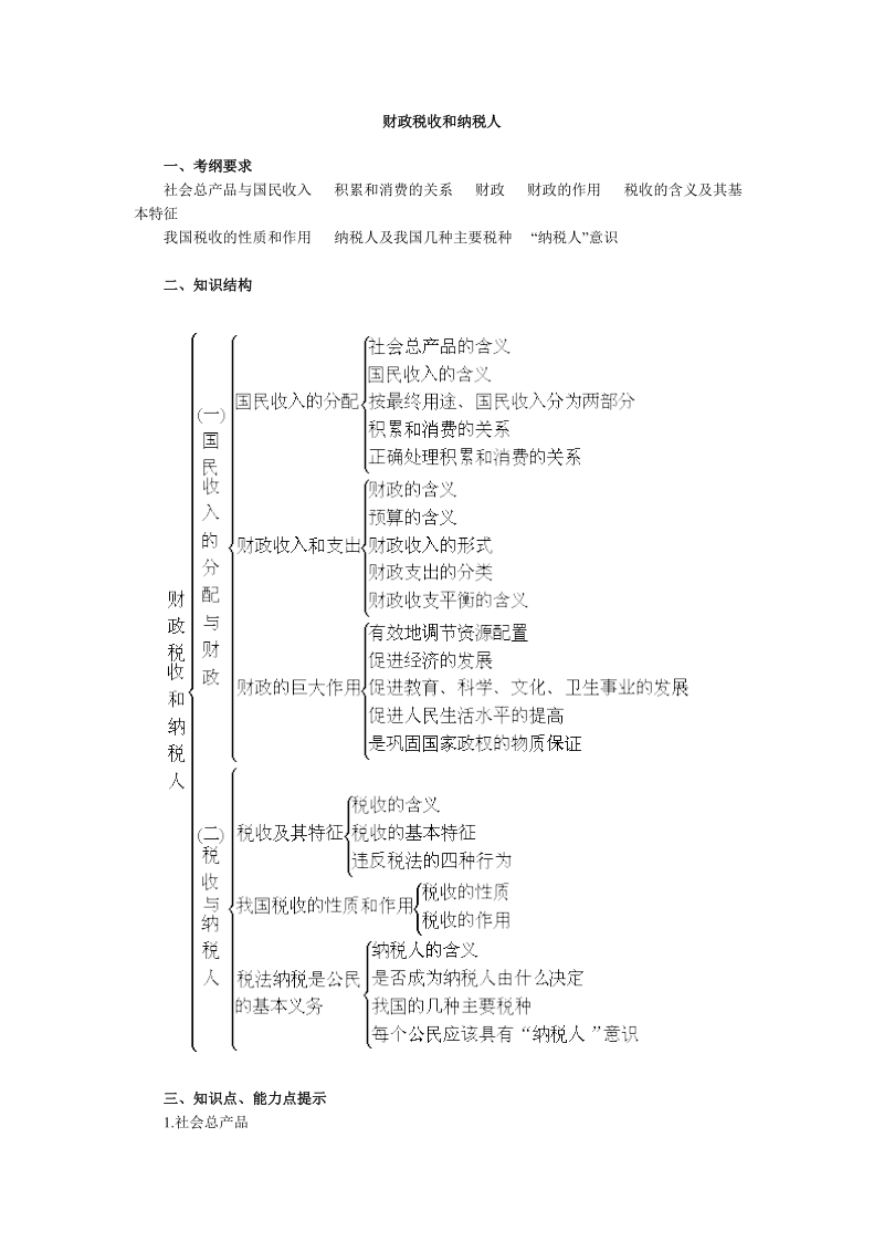 经济常识下册知识结构.doc_第1页