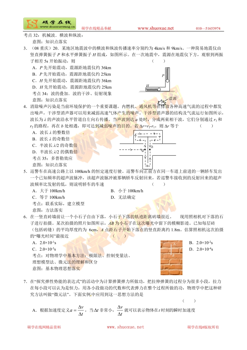 北京海淀区2010届高三查缺补漏物理.doc_第2页