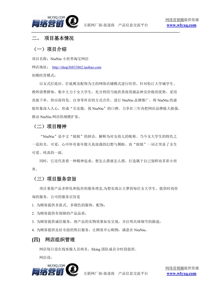 网店策划方案_计划书.doc_第2页