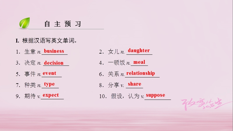 （广州沈阳通用）九年级英语上册 module 2 ideas and viewpoints unit 3 family life（第1课时）核心词汇讲解课件 牛津深圳版.ppt_第3页