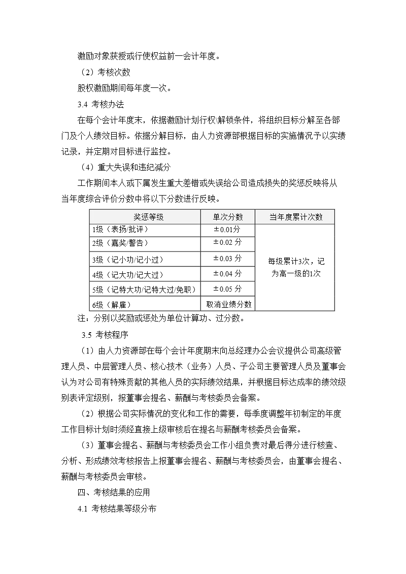 亿纬锂能：股票期权与限制性股票激励计划实施考核办法（2011年5月）.ppt_第2页