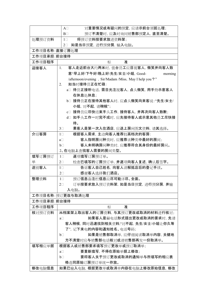 前台工作程序与标准.doc_第2页