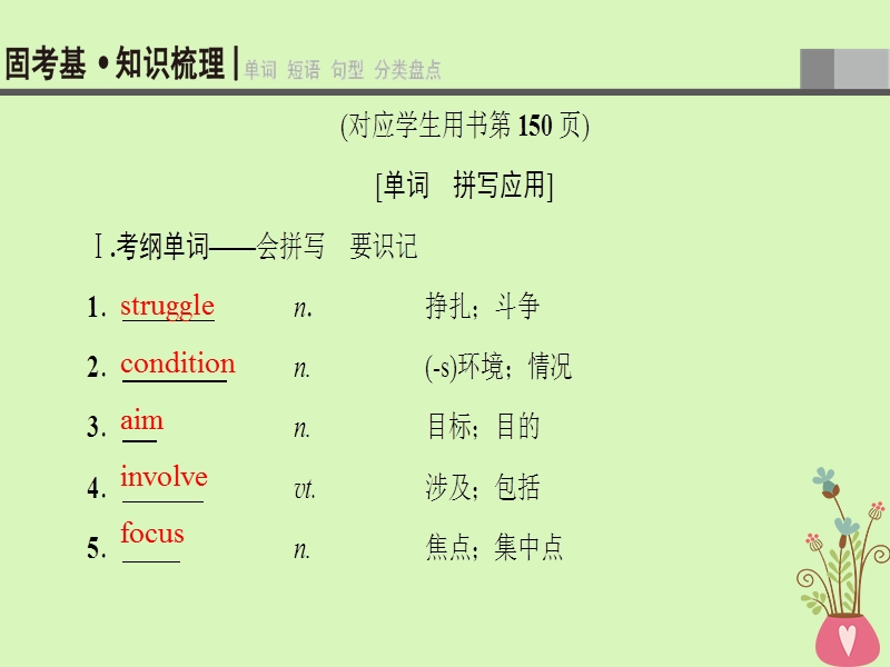 2019版高三英语一轮复习 module 6 animals in danger课件 外研版必修5.ppt_第3页