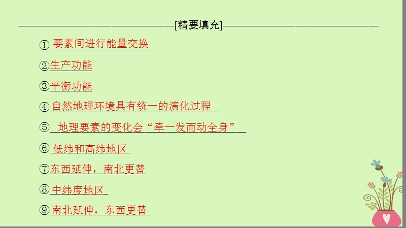 2019版高考地理一轮复习 第5章 自然地理环境的整体性与差异性章末网络构建课件 新人教版.ppt_第2页