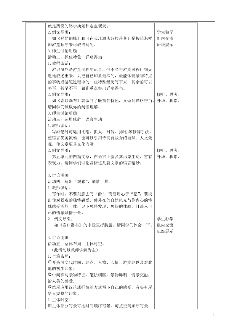 2018年辽宁省恒仁满族自治县八年级语文下册 第五单元 学写游记教案 新人教版.doc_第2页