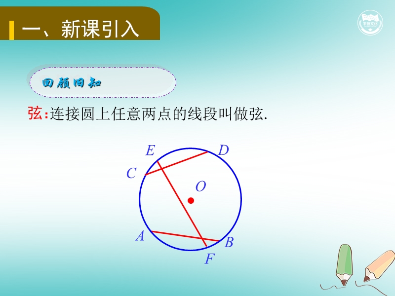 九年级数学上册 第二十四章 圆 24.1.3 弧、弦、圆心角教学课件 （新版）新人教版.ppt_第2页