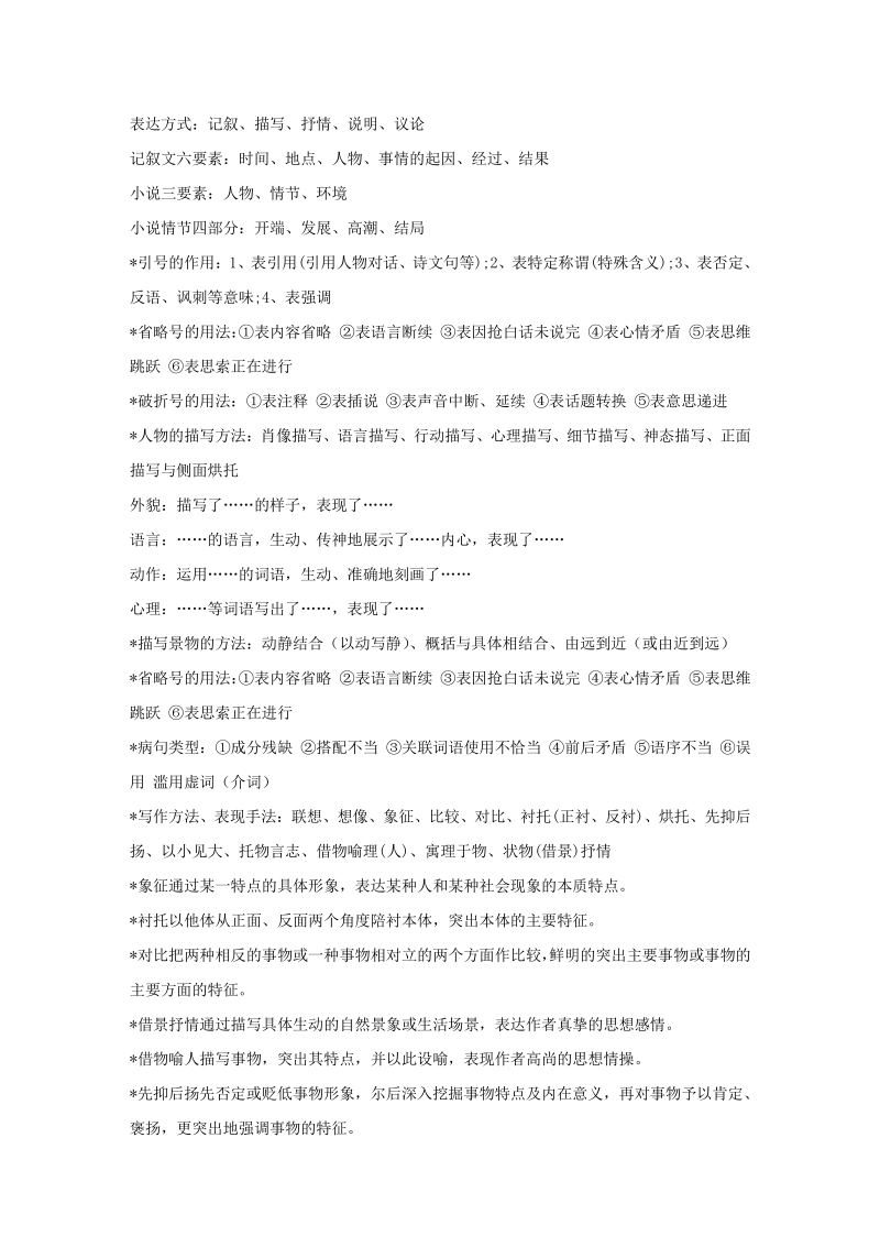 语文答题万能公式.pdf_第1页