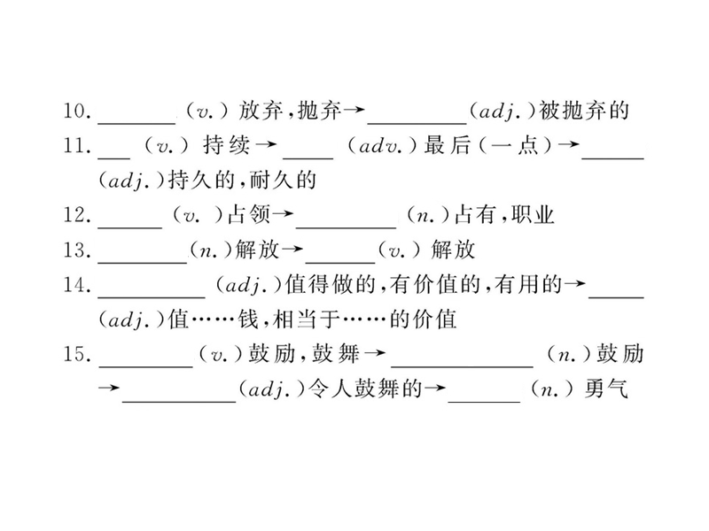 2012版高中英语全程复习方略复习课件：选修六moduel-6.ppt_第3页