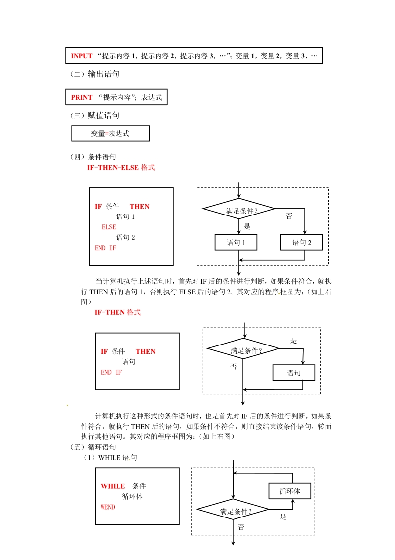 数学：《算法初步复习课》 教案 （新人教版必修3）.pdf_第3页