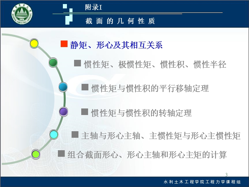 大学工程力学附录i截面的几何性质.ppt_第3页