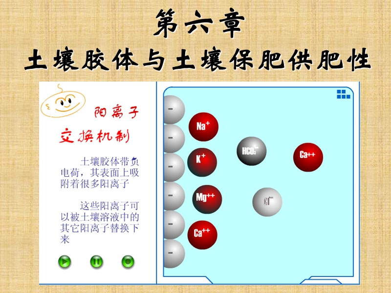 第六章土壤胶体与土壤保肥供肥性一节-新-2013-10-16.ppt_第1页