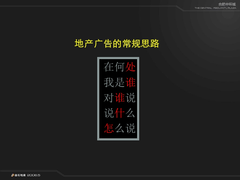 合肥金石地产中环城项目广告策略策划案.ppt_第3页