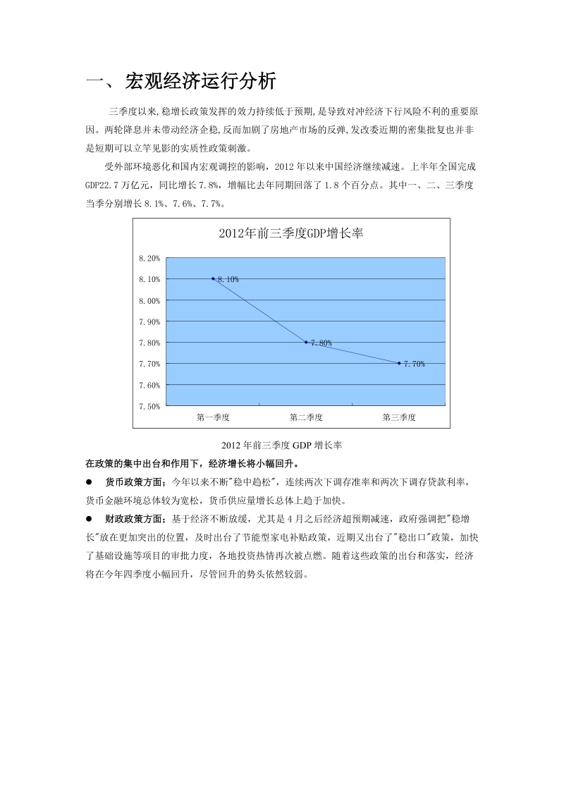 2012年第四季度房地产市场季度分析报告.doc_第2页