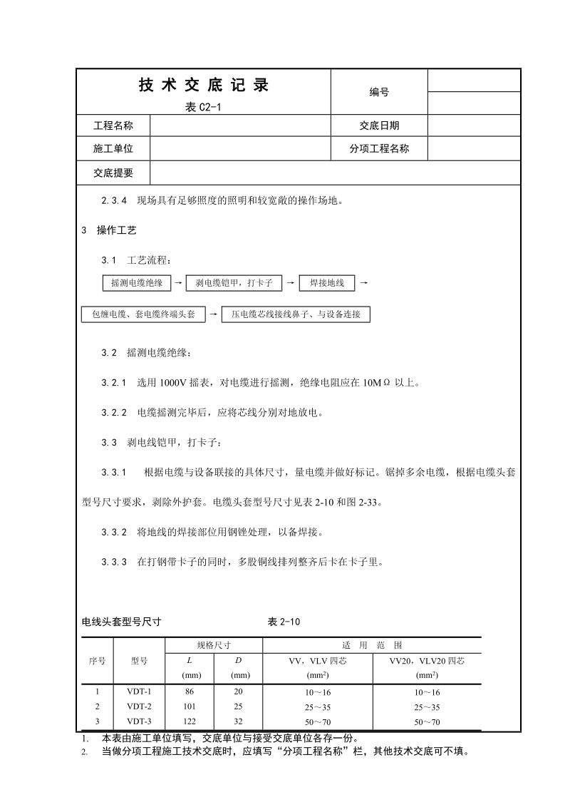 007_低压电缆头制作安装工艺55072.doc_第2页